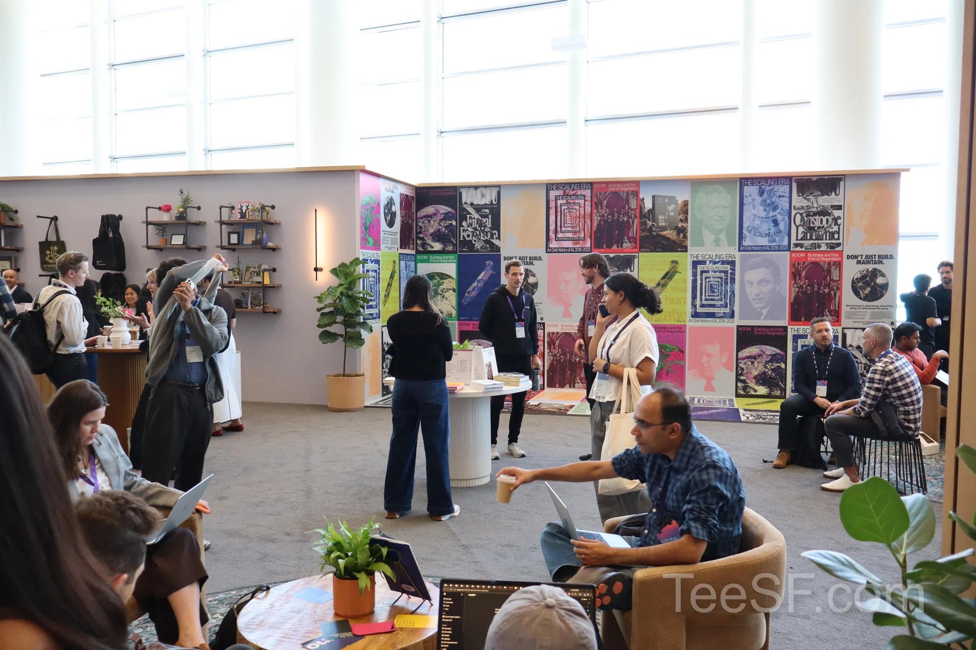 stripe Sessions Expo Lobby at Stripe Sessions 2026 in San Francisco.